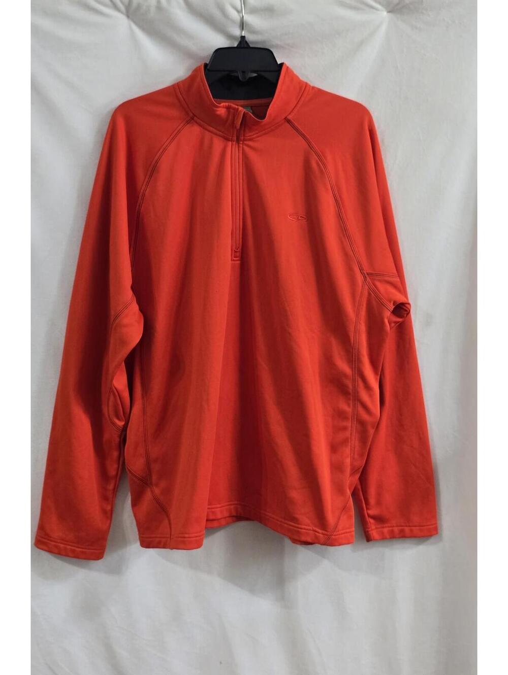 C9 by Champion Orange Quarter Zip Performance Pullover Size XL